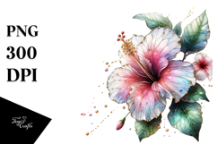Hibiscus Made of , PNG Product Image 1