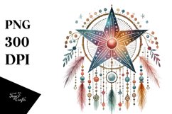 Simple Boho Star, Transparency Product Image 1