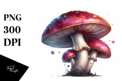 Detailed Shiny Mushroom PNG Product Image 3