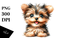 Cute Baby Yorkipoo PNG Product Image 1