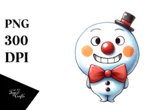 Simple Funny Watercolor Design PNG Product Image 1
