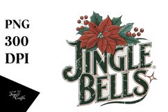 Retro Jingle Bells Clipart PNG Product Image 1