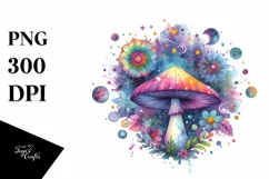 Colorfull Watercolor Magical | Sublimation Clipart Product Image 3