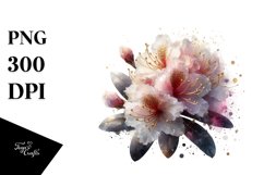 Shiny Rhododendron Abstract Clipart Product Image 3