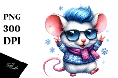 Funny Baby Mouse Dancing PNG Product Image 1