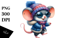 Funny Baby Mouse Dancing PNG Product Image 1