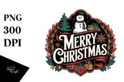 Merry and Bright Chrismas Png Product Image 5