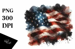 American Flag USA, 4th July, Patriotic Clipart Product Image 8