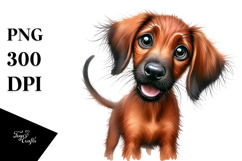 Cute Rhodesian Ridgeback PNG Product Image 1