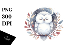 Simple Owl PNG Product Image 1