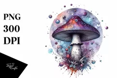 Detailed Magical Mushroom PNG Product Image 3