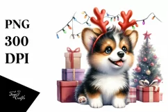 Crazy Pembroke Welsh Corgi, High-Res PNG Product Image 1