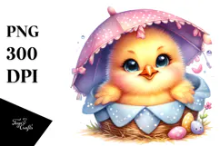 Vibrant Baby Chicken PNG Product Image 1