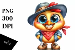Sublimation Chicken Hat Bandana Standing Up Large Shoes Product Image 3