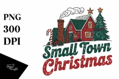 Small town Christmas Christmas Png Product Image 5