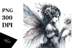 Washed Gothic Fairy Artwork Product Image 3