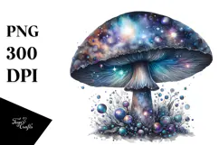 Shiny Mystical Mushroom, Transparent PNG Product Image 1