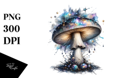 Shiny Mystical Mushroom, Transparent PNG Product Image 1