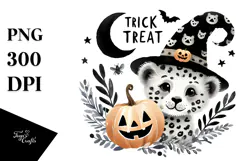 Simple Halloween Trick or Treat, PNG Product Image 1