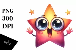 Funny Baby Star, High-Res PNG Product Image 1