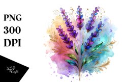 Colorful Lavender | Sublimation | Clipart Product Image 3