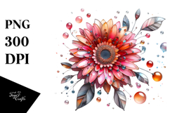 Gerbera Artwork PNG Product Image 1