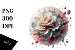 Abstract Carnation PNG Product Image 1