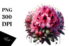 Glossy Rhododendron Clipart Product Image 3