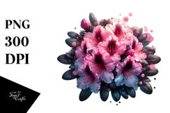 Glossy Rhododendron Clipart Product Image 1