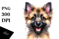 Cute Baby Malinois PNG Product Image 1