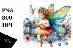 Colorful Baby Fairy in Dance Hall Product Image 1