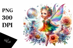 Colorful Baby Fairy in Dance Hall Product Image 1