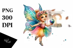Colorful Baby Fairy in Dance Hall Product Image 3