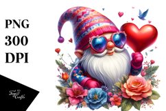 Valentines Gnome PNG Product Image 1