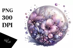 Glossy Violet Made of Transparent PNG Product Image 3