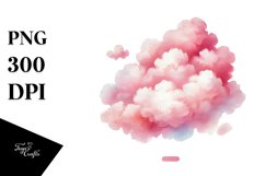 Pinkish Cloud PNG Product Image 1