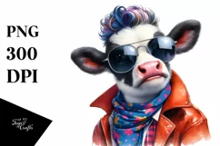 Model Baby Cow, Funny PNG Product Image 3