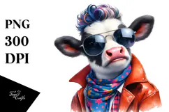 Model Baby Cow, Funny PNG Product Image 1