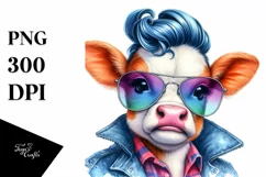 Model Baby Cow, Funny PNG Product Image 3