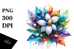 snowdrop Made of Material, PNG Product Image 1