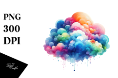 Vibrant Cloud PNG Product Image 1