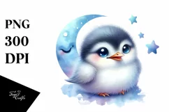 Colorful Smiling Baby Arctic Tern | Clipart Product Image 1