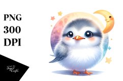 Colorful Smiling Baby Arctic Tern | Clipart Product Image 3