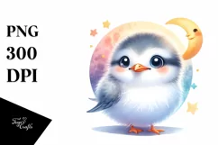 Colorful Smiling Baby Arctic Tern | Clipart Product Image 3