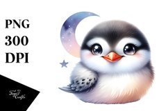 Colorful Arctic Tern Moon Product Image 1