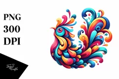 Vibrant Bird Glossy Petunia Like Clipart Product Image 3