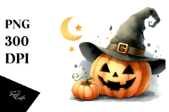 Simple Funny Halloween Pumpkin PNG Product Image 1