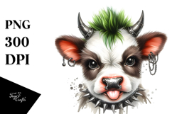 Cute Baby Cow PNG Product Image 1