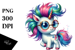 Vibrant Unicorn PNG Product Image 1