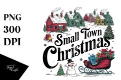 Small Town Christmas Png Product Image 5